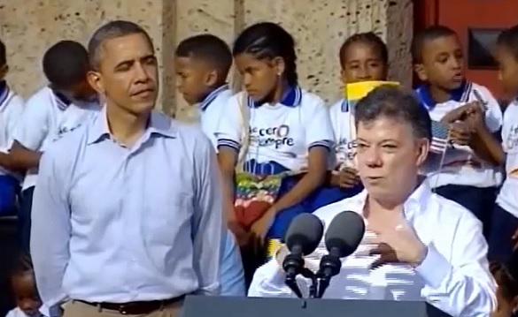 Obama en Cartagena
