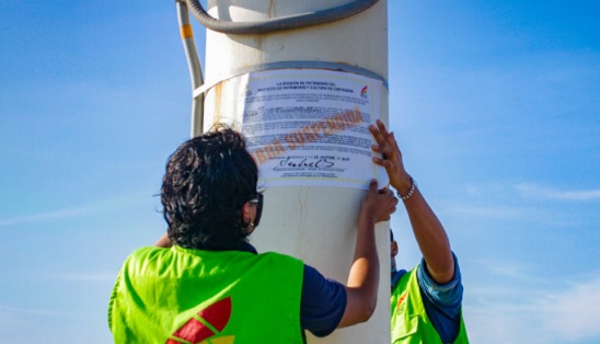 Antena sellada