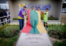 Prometido y cumplido: Gobernador Yamil Arana entregó el nuevo estadio de fútbol en Talaigua