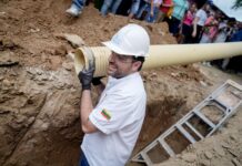 Histórico: Bolívar construye 18 acueductos y 6 alcantarillados en simultáneo