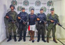 Cayó alias “Potro”, cabecilla militar del «Clan del Golfo» que delinque en el sur de Bolívar