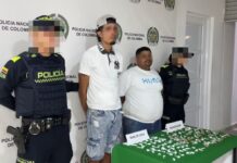 En cañerías ocultaban estupefacientes: dos jíbaros fueron capturados