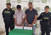 Se robaron prendas de oro y la policía los pilló en Cartagena