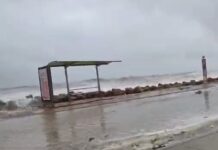 Decretan cierre total de playas por condiciones meteorológicas adversas