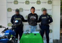 Rápida reacción de la Policía en Cartagena: capturado un sicario e incautada un arma de fuego