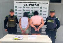 LA POLICÍA INTERVIENE RIÑA EN EL POZÓN Y CAPTURA A DOS MUJERES