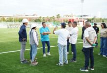Alcalde Dumek Turbay inspecciona últimos detalles del Nuevo Chambacú Ligas Mayores