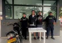 Alias “Daniel y Keyner” robaron y los pillaron en el barrio Olaya Herrera