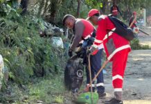 Veolia llevó la Ecotienda verde y sostenible a la comunidad San Isidro parte Baja, con una gran jornada de limpieza y educación ambiental