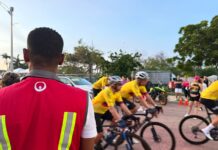 Veolia realizó la limpieza integral durante y después del Gran Fondo Nairo Fest