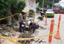 AGUAS DE CARTAGENA DETECTÓ UNA CONEXIÓN ILEGAL DE AGUA POTABLE EN OLAYA HERERA
