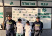Cayeron ‘Lewis’ y ‘Manu’ personas señaladas de cometer hurtos en Cartagena