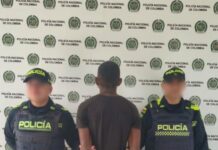 En una rápida reacción, la Policía Nacional logró la captura de ‘Sergio’ por el delito de hurto