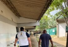 Alcalde Dumek Turbay prioriza atención inmediata de emergencia en la Institución Etnoeducativa de Pontezuela, tras fuertes lluvias